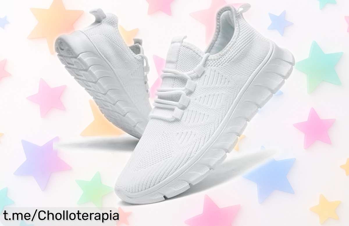 Zapatillas deportivas ligeras y transpirables para mujer, ¡rebajazo brutal solo por hoy! Dale a tus pies el cariño que merecen y camina sin preocupaciones.