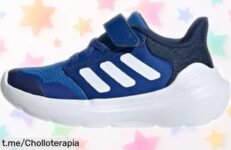 Zapatillas para correr Adidas Tensaur Run 3.0 niños, ligeras y con diseño top a precio rebajadísimo que no se queda más tiempo en la tienda ¡Corre ya y deja que tus peques den caña antes de que vuelen!
