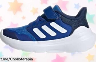 Zapatillas para correr Adidas Tensaur Run 3.0 niños, ligeras y con diseño top a precio rebajadísimo que no se queda más tiempo en la tienda ¡Corre ya y deja que tus peques den caña antes de que vuelen!