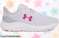 Zapatillas para correr Under Armour UA W Charged Pursuit 4 a un precio rebajado que no se ve todos los días ¡Corre más lejos sin sudar y disfruta de este super chollo limitado, corre ya antes que se acaben!