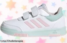 Zapatillas unisex adidas Tensaur Hook and Loop con ajuste perfecto y suela sin marcas ahora a precio rebajado, pocas unidades y oferta limitada para que apartes las tuyas hoy mismo ¡no dejes escapar este super chollo!