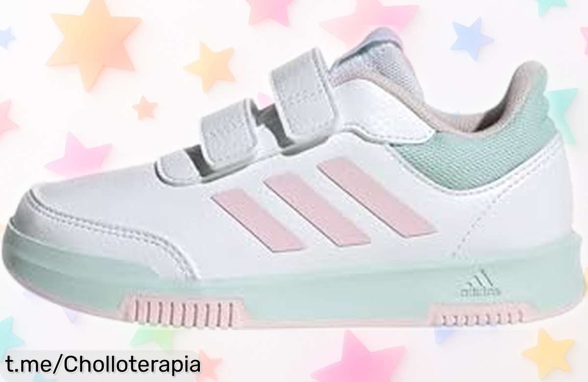 Zapatillas unisex adidas Tensaur Hook and Loop con ajuste perfecto y suela sin marcas ahora a precio rebajado, pocas unidades y oferta limitada para que apartes las tuyas hoy mismo ¡no dejes escapar este super chollo!