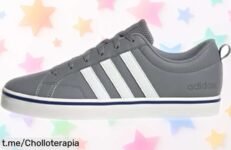 Zapatillas unisex adidas VS Pace 20 con diseño moderno y suela antideslizante a precio rebajado, ¡super chollo que vuela! No dejes pasar estas resistentes ni en tus días más intensos, compra ya antes de que se agoten