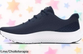 Zapatos deportivos Under Armour UA Charged Surge 4 en azul, ¡rebajados y listos para que corras como nunca! Disfruta de la mejor amortiguación y una suela resistente. Esta oferta vuela, así que aprovecha este super chollo antes de que se acabe. ¡Tus pies te lo agradecerán!