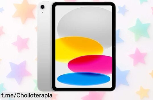 iPad de 11 pulgadas con chip A16 y pantalla Liquid Retina a precio rebajado ¡Super chollo que no dura! disfruta juegos, fotos y batería todo el día con seguridad Touch ID sin gastar más corre antes de que desaparezca esta oferta brutal