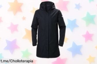 Abrigo aislante Helly Hansen azul marino con capucha y bolsillos, la protección perfecta contra el frío a un precio rebajado; ¡no dejes pasar esta oferta antes de que se agote!