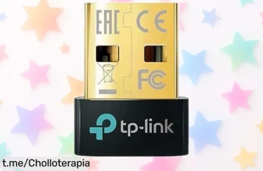 Adaptador USB Bluetooth 5.0 TPLink que transforma tu conexión, ¡ahora a precio rebajado! Conecta sin líos y siente la libertad inalámbrica ya mismo.