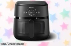 Airfryer Philips serie 2000, cocina rápido y sano con su ventana transparente a precio rebajado, ¡no dejes escapar este super chollo que hará feliz a tu familia!