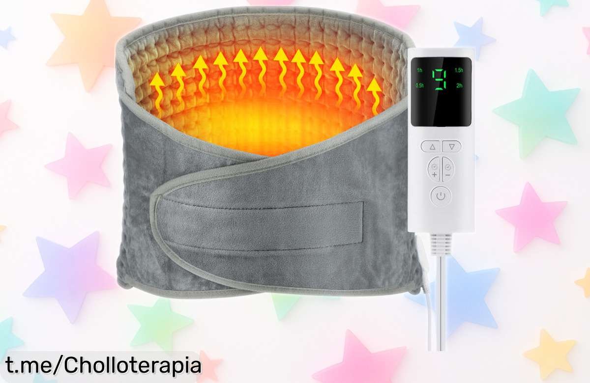 Almohadilla caliente eléctrica para cuerpo con control de temperatura, super chollo al precio rebajado que necesitas para aliviar tus dolores ¡No esperes más y siente el alivio ya!