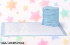 Almohadillas de adiestramiento Amazon Basics: 40 unidades que absorben rapidísimo a precio rebajado espectacular, ¡haz feliz a tu peludo antes que se acaben!