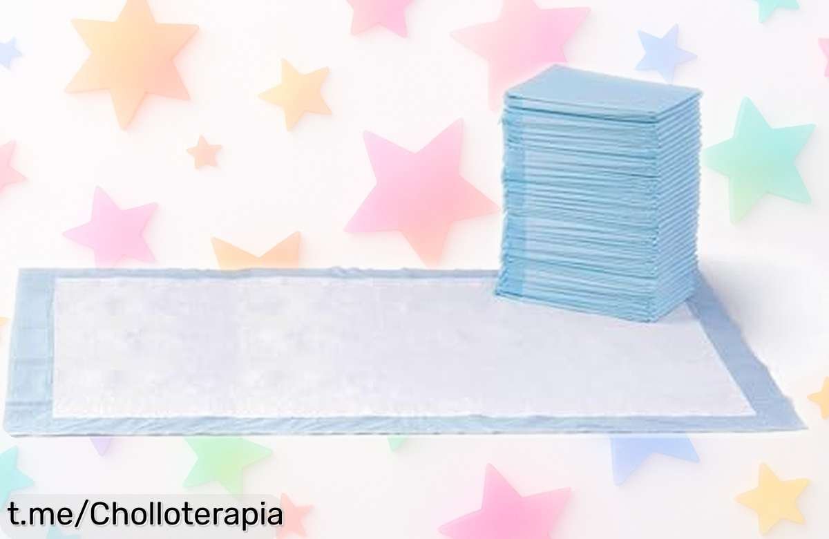 Almohadillas de adiestramiento Amazon Basics: 40 unidades que absorben rapidísimo a precio rebajado espectacular, ¡haz feliz a tu peludo antes que se acaben!