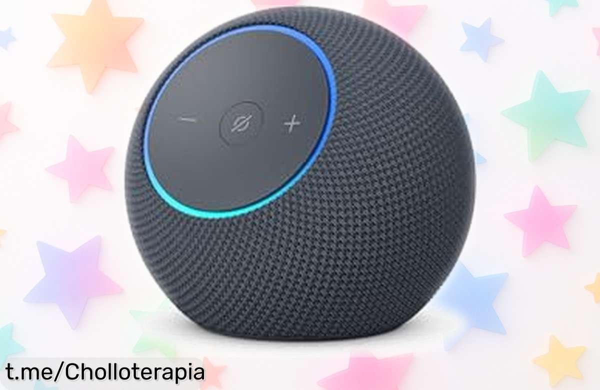 Altavoz inteligente Echo Dot Max de Amazon, sonido envolvente que te hará sentir en casa. ¡Aprovecha esta rebaja loca y mejora tu hogar ahora!