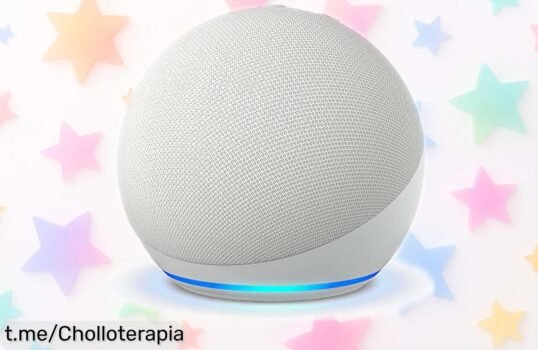 Altavoz inteligente Echo Dot con Alexa a precio rebajado: controla tu música y hogar solo hablando, ¡oferta limitada que llenará tus días de ritmo!