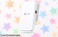 Amplificador de señal WiFi TPLink que elimina zonas muertas y mejora tu conexión, ahora a un precio muy bajo. ¡No te quedes sin internet, aprovecha este descuentazo!