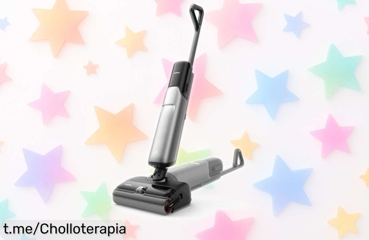 Aspiradora Mova X4 Pro seco y mojado con autolimpieza a precio rebajado, ¡haz que tu hogar brille como nunca antes gracias a este super chollo!