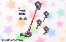 Aspiradora sin cable VACTechPro 48000Pa potente y silenciosa en oferta brutal, mejora tu hogar hoy mismo, ¡no dejes que se te escape esta oportunidad inédita!