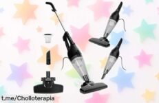 Aspiradora vertical AIGOSTAR 4 en 1 con potencia brutal y precio rebajado para dejar tu hogar impecable, ¡aprovecha esta oferta antes que desaparezca!