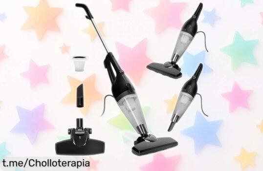 Aspiradora vertical AIGOSTAR 4 en 1 con potencia brutal y precio rebajado para dejar tu hogar impecable, ¡aprovecha esta oferta antes que desaparezca!