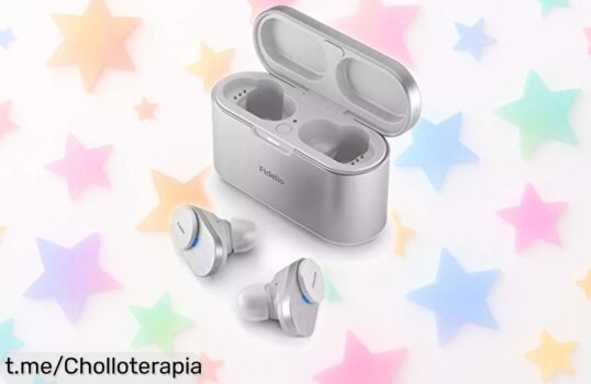 Auriculares inalámbricos Philips Fidelio T1 con cancelación Pro Plus, ¡rebajados para que disfrutes 48 horas de música sin parar! No dejes escapar esta oferta increíble.