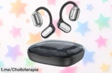 Auriculares inalámbricos deportivos Bluetooth 5.4 con micrófono HD y cancelación de ruido: ¡rebajados para que disfrutes tu música sin límites en cualquier lugar!