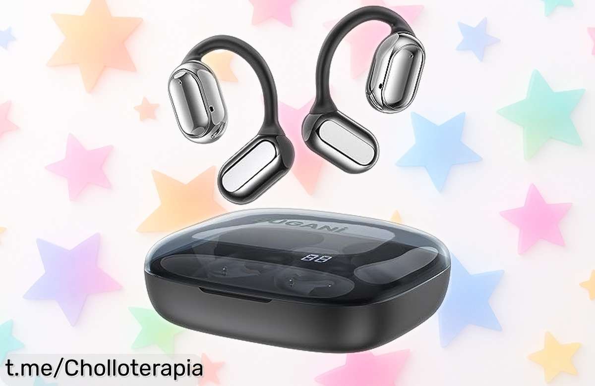 Auriculares inalámbricos deportivos Bluetooth 5.4 con micrófono HD y cancelación de ruido: ¡rebajados para que disfrutes tu música sin límites en cualquier lugar!