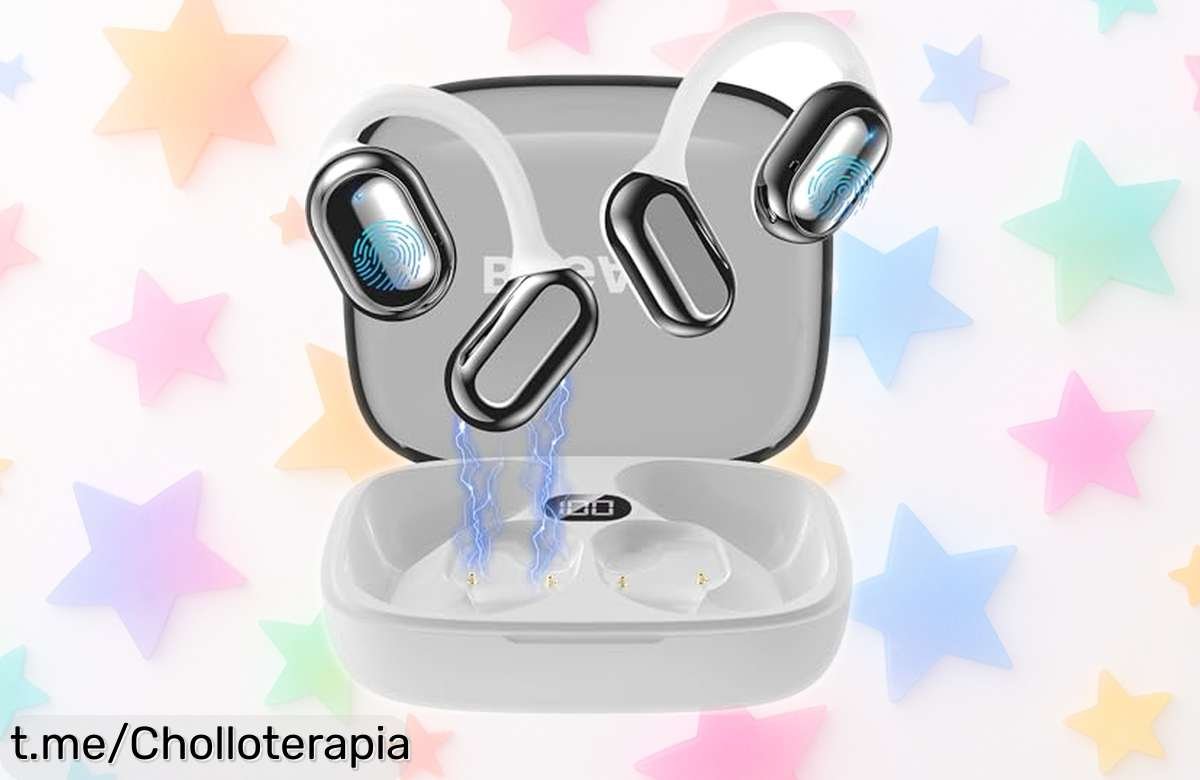 Auriculares inalámbricos deportivos Bugani con sonido potente y 40h de batería a un precio rebajado que se va volando, ¡no te quedes sin disfrutar de cada nota!