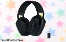 Auriculares inalámbricos gaming Logitech G435 con sonido envolvente rebajados para que no te pierdas ningún detalle en tus partidas, ¡aprovéchalos antes de que se agoten!