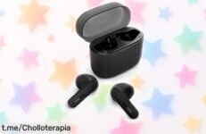 Auriculares true wireless Philips TAT2149BK con sonido potente a precio rebajado, aprovecha esta oferta fugaz y vive tus melodías como nunca antes.
