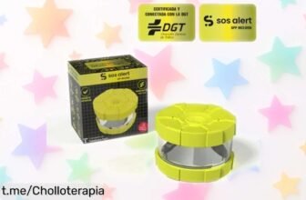 Baliza V16 homologada iWottolight con geolocalización y eSIM rebajada; ¡vigila el camino y asegura tu seguridad antes de que se agoten, no te lo puedes perder!