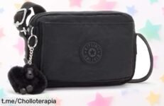 Bandolera pequeña Kipling: Cierre seguro y material a prueba de salpicaduras, ¡rebajada con un super chollo que te protegerá sin complicaciones! ¡Corre y no pierdas esta oportunidad divertida!