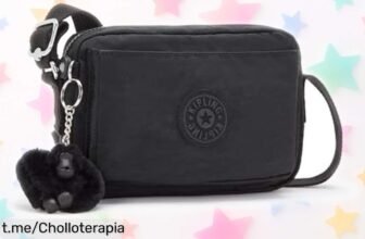 Bandolera pequeña Kipling: Cierre seguro y material a prueba de salpicaduras, ¡rebajada con un super chollo que te protegerá sin complicaciones! ¡Corre y no pierdas esta oportunidad divertida!