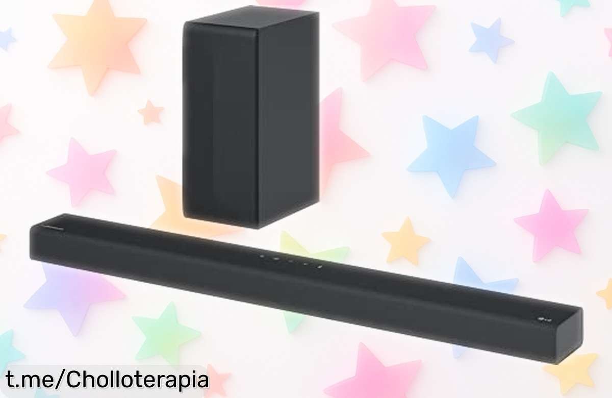 Barra de sonido inteligente LG S65Q: potencia brutal y sonido 3D con precio rebajado, ¡no te quedes sin disfrutarlo en casa!