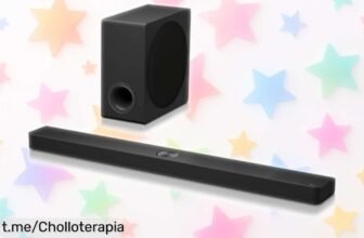 Barra de sonido inteligente LG con 570W y Dolby Atmos en un super chollo, ¡rebajada para que sientas el cine en casa! Corre a disfrutar del sonido que tus películas merecen.