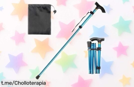 Bastón de aluminio Galtbar con asiento, ajustable y compacto a un precio rebajado que no volverás a encontrar. ¡Aprovecha esta oferta y disfruta cada momento sin parar!