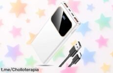 Batería externa 2025 Power Bank 10000mAh con carga rápida y pantalla LED: precio de ganga para mantener tu móvil siempre listo, ¡aprovecha este super chollo antes de que desaparezca!