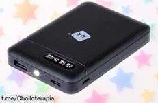 Batería externa portátil NK 5.000 mAh, super chollo con carga segura y protección antiexplosión. Aprovecha el precio rebajado y asegura tu energía ahora mismo ¡No te quedes sin la tuya!