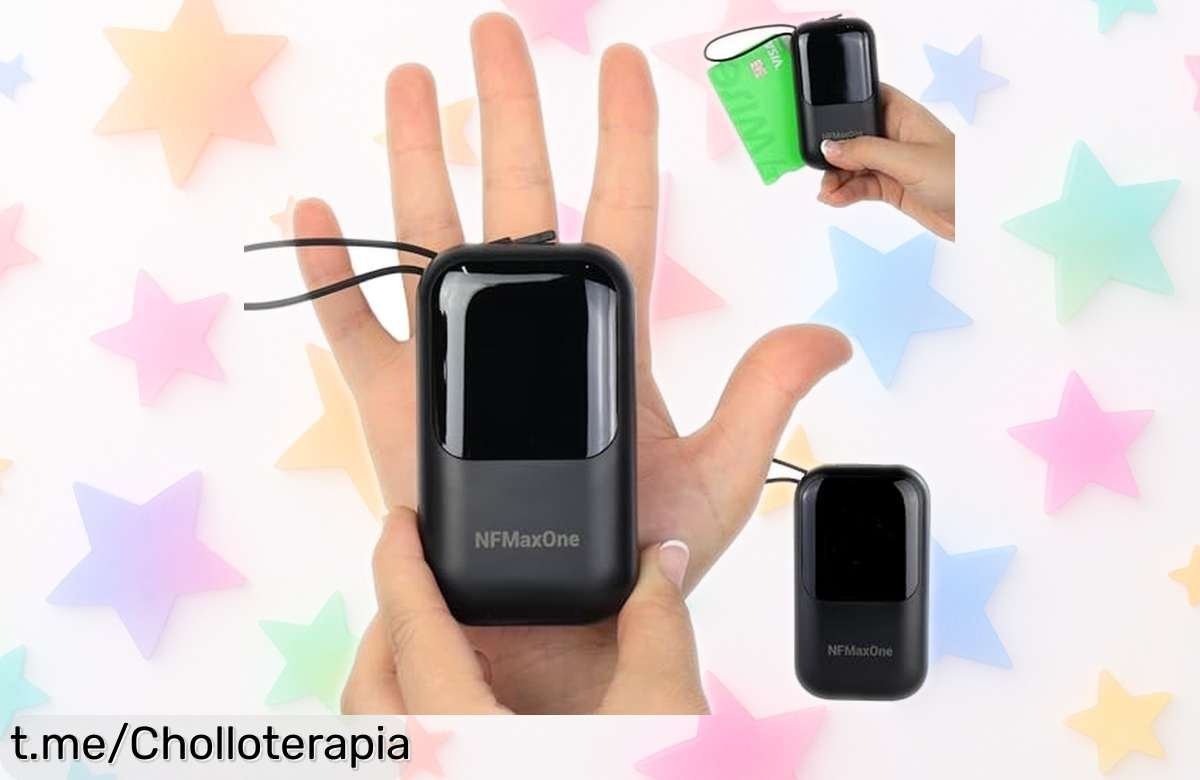 Batería externa ultra compacta con carga rápida para no quedarte a medias, ¡aprovéchate de este super chollo y llena tu día de energía al instante!