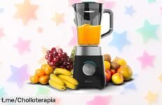 Batidora de vaso Cecotec Power Black Titanium 1300Max potente y con jarra XL, ¡rebajado por tiempo limitado! Prepara tus batidos favoritos antes que se pierda esta oportunidad única.