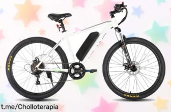 Bicicleta eléctrica Hiland EHD809: super chollo con descuento que se esfumará pronto, ¡hazte de tu libertad y energía en la ciudad antes de que sea muy tarde!