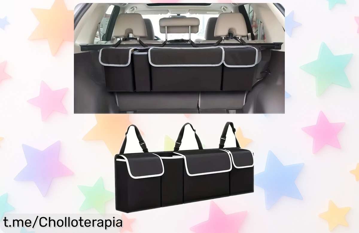 Bolsa de almacenamiento para maletero Oxford, ¡el ofertón que organiza tu coche a un precio bajísimo! No dejes escapar esta oportunidad y haz tu viaje más fácil, corre ya antes que se acabe.