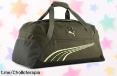 Bolsa de deporte mediana Puma con diseño llamativo y resistencia espectacular, ¡aprovecha este precio rebajado imposible y hazla tuya ya antes de que vuela!