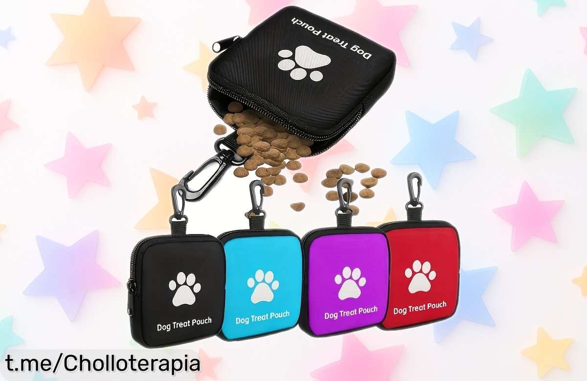 Bolsa de entrenamiento para perros portátil y resistente a precio rebajado, ¡lleva la tuya y disfruta aventuras inolvidables con tu mascota ya!