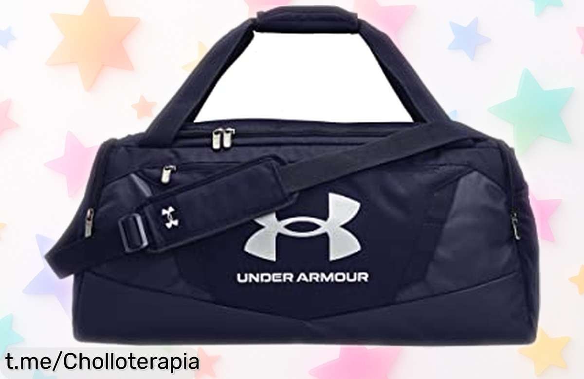 Bolsa deportiva Under Armour Undeniable 5.0 resistente al agua, un super chollo que te ayudará a mantener todo en orden ¡No dejes pasar esta oferta única para moverte siempre sin estrés!