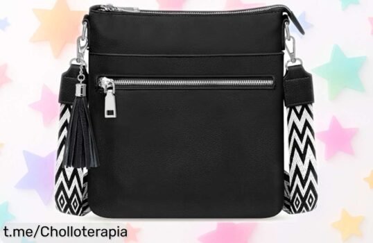 Bolso bandolera mujer TEUEN con diseño moderno y superespacio, edición limitada a un precio rebajado ¡Atrapa la libertad de tus salidas diarias antes que vuelen!