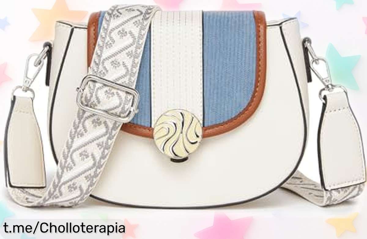 Bolso bandolera pequeño Miss Lulu con diseño étnico y doble cierre a precio loco, ¡una oportunidad única para brillar en cada cita! Consíguelo ya antes de que vuelen.
