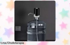 Bomba de agua potable eléctrica portátil con drenaje automático, super chollo a precio rebajado; ¡asegura tu agua siempre lista y disfruta del verano e invierno sin preocuparte!