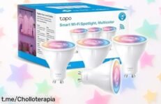 Bombilla inteligente GU10 Tapo L630: transforma tu hogar con 16 millones de colores en un ofertón que vuela, ¡no dejes pasar esta oportunidad para iluminar tus días!