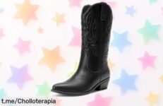 Botas cowboy de mujer Dream Pairs con un precio rebajado que te hará sentir el poder del auténtico estilo western, ¡hazlas tuyas ya antes de que se agoten!