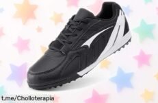 Botas de fútbol DREAM PAIRS para niños con súper agarre, ¡rebajadas por tiempo limitado! Siente la emoción del juego y no pierdas este ofertón que hace vibrar el campo.