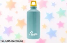 Botella de aluminio Laken azul claro 0,6L con tapón hermético a precio rebajado: ¡ofertón para disfrutar cada sorbo sin preocupaciones! Aprovecha antes que se agoten.